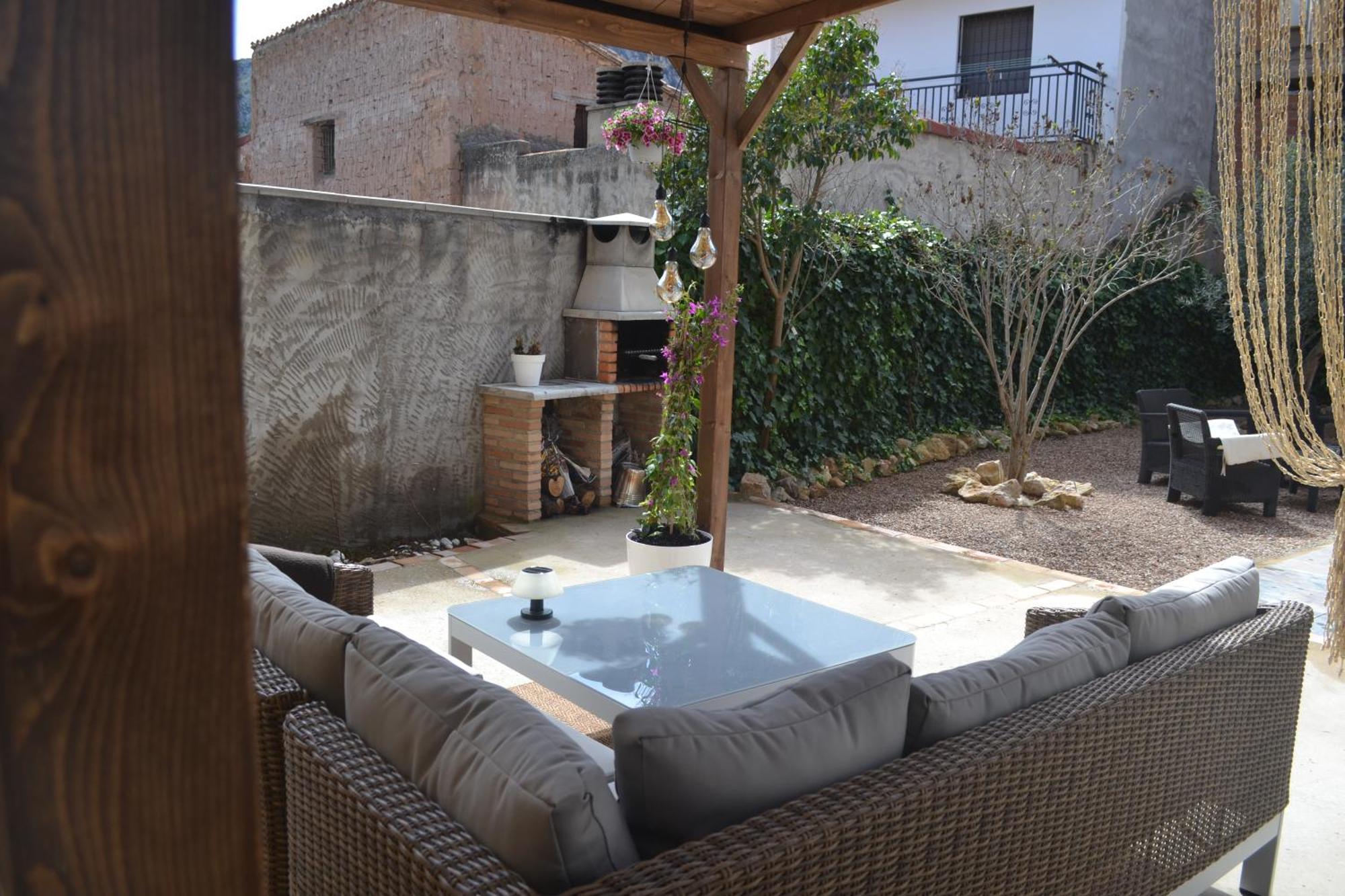 Ferienwohnung Preciosa Casa Con Jardin "Casa Gaston" Alhama de Aragón Exterior foto